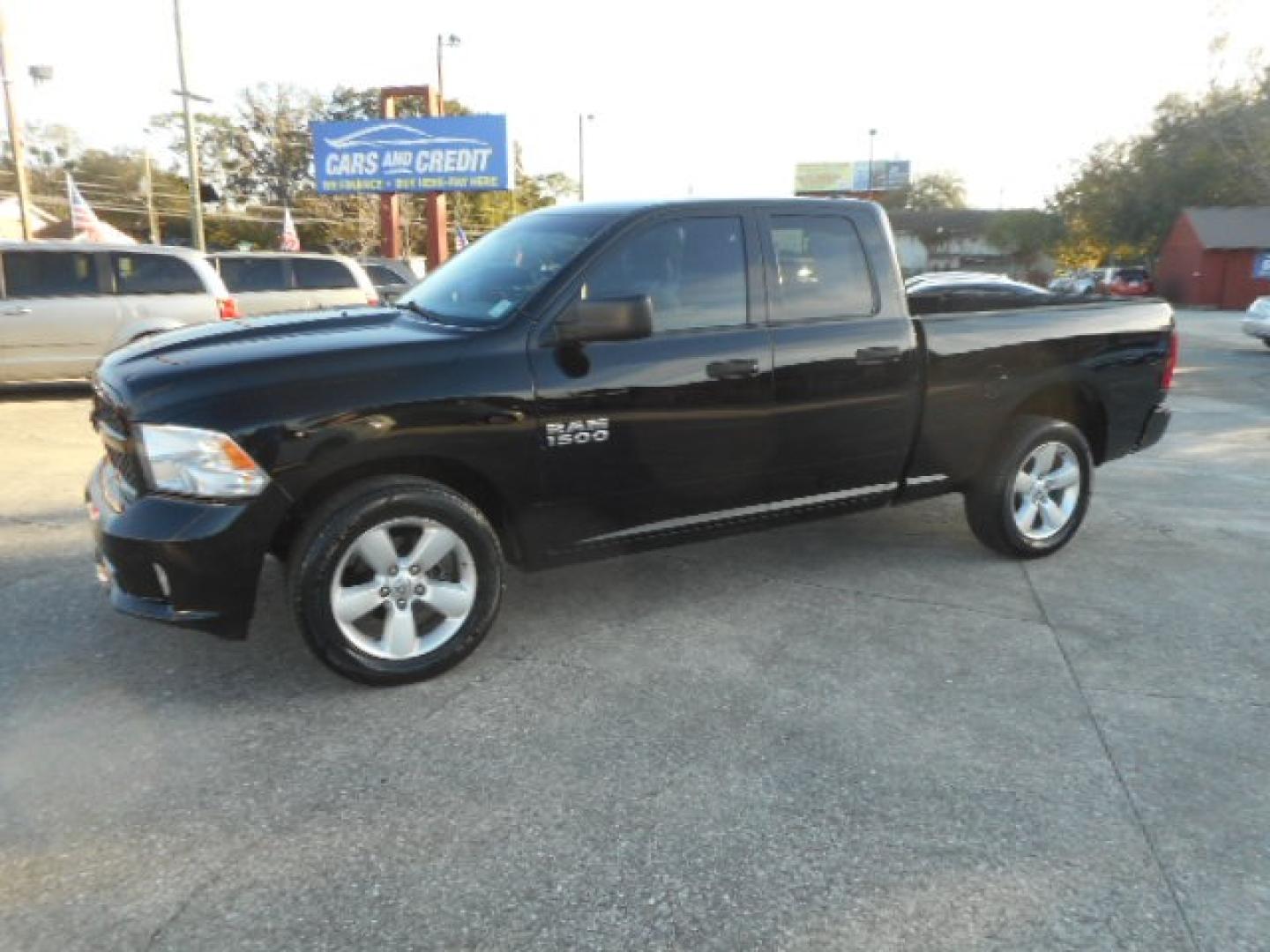2014 BLACK DODGE RAM 1500 (1C6RR6FTXES) , located at 390 Hansen Avenue, Orange Park, FL, 32065, (904) 276-7933, 30.130497, -81.787529 - Photo#2